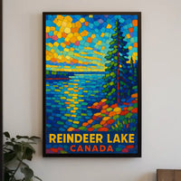 Reindeer Lake, Canada Poster