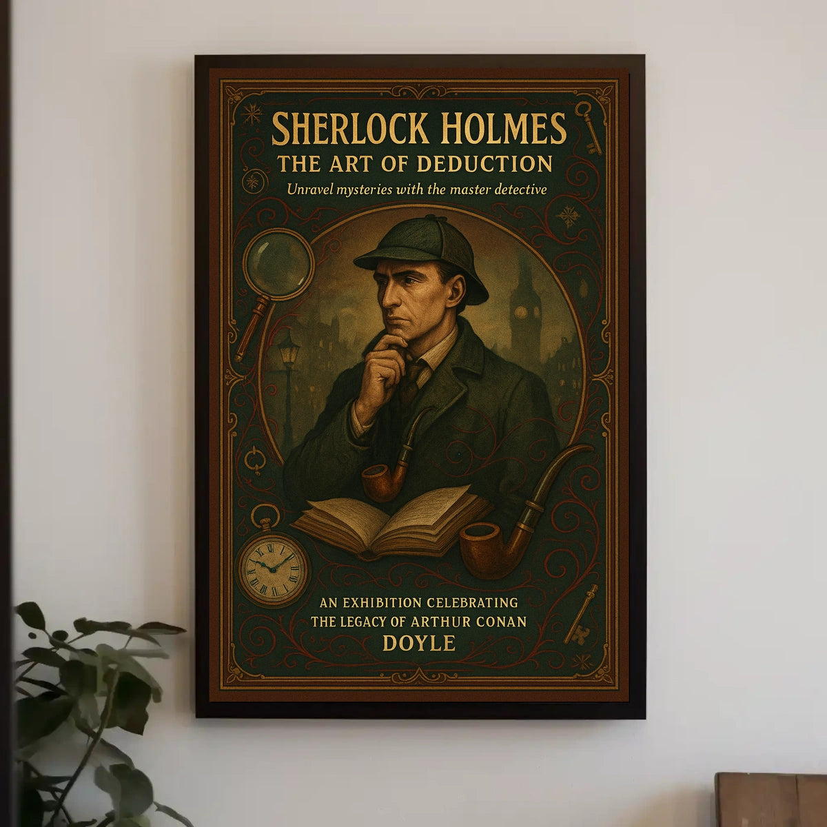 Sherlock Holmes The Art Of Deduction Poster