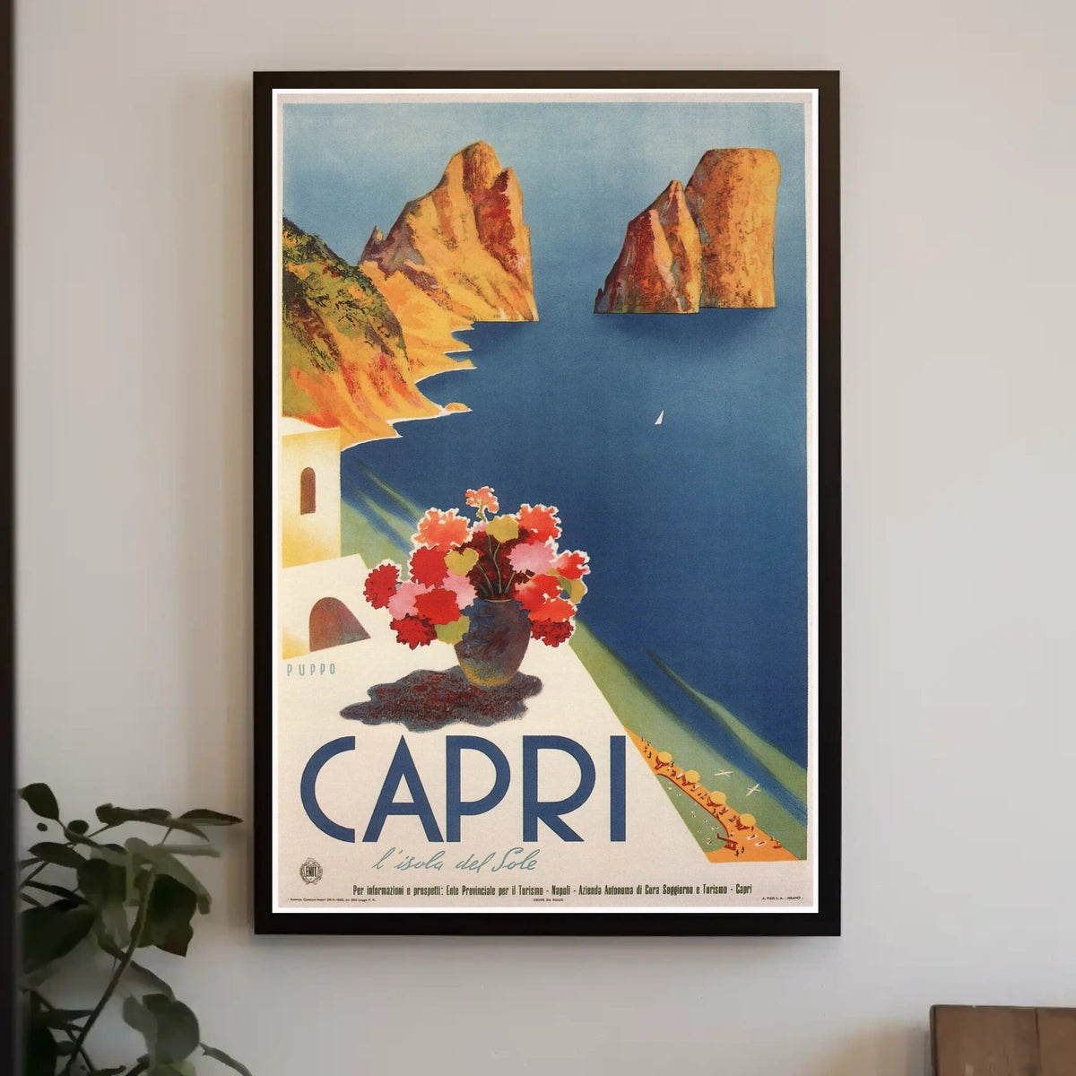 Capri LIsola Del Sole Poster