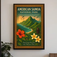 American Samoa National Park: A Tropical Haven Poster