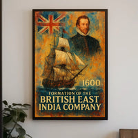 Formation of the British East India Company Poster