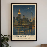 New York City A Vibrant Metropolis Poster
