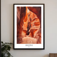 Arizona Canyon Adventure: Timeless Travel Poster PosterGoat