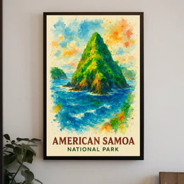 American Samoa National Park Poster