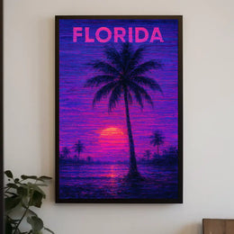 Florida Sunset Poster