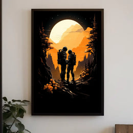 Cosmic Companions Poster