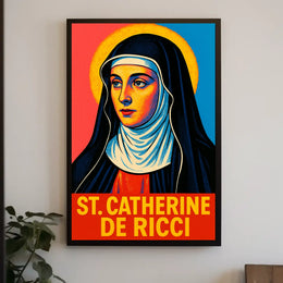 St. Catherine de Ricci Poster