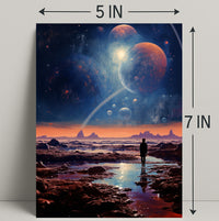 Cosmic Wanderer Poster PosterGoat