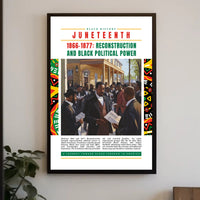 Black History Juneteenth Celebration Cultural or Heritage Poster
