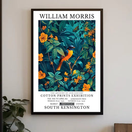 The Artistry of William Morris Exhibition Artistic Poster