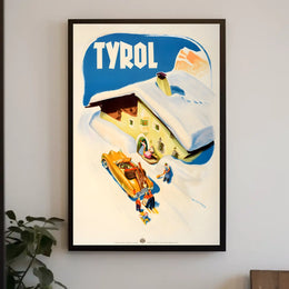 Winter In Tyrol Poster