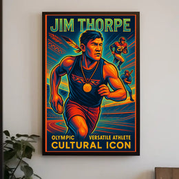 Celebrating a Legendary Athlete Poster