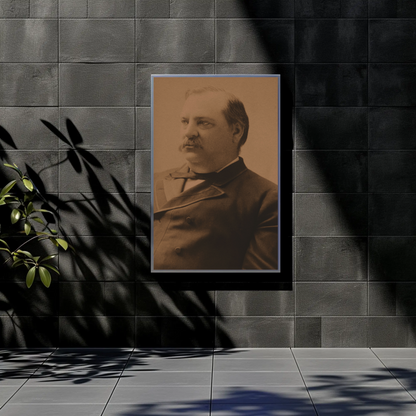 Grover Cleveland 22nd President Sepia Photo