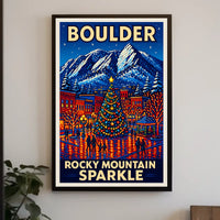 Boulder Holiday Celebration Poster