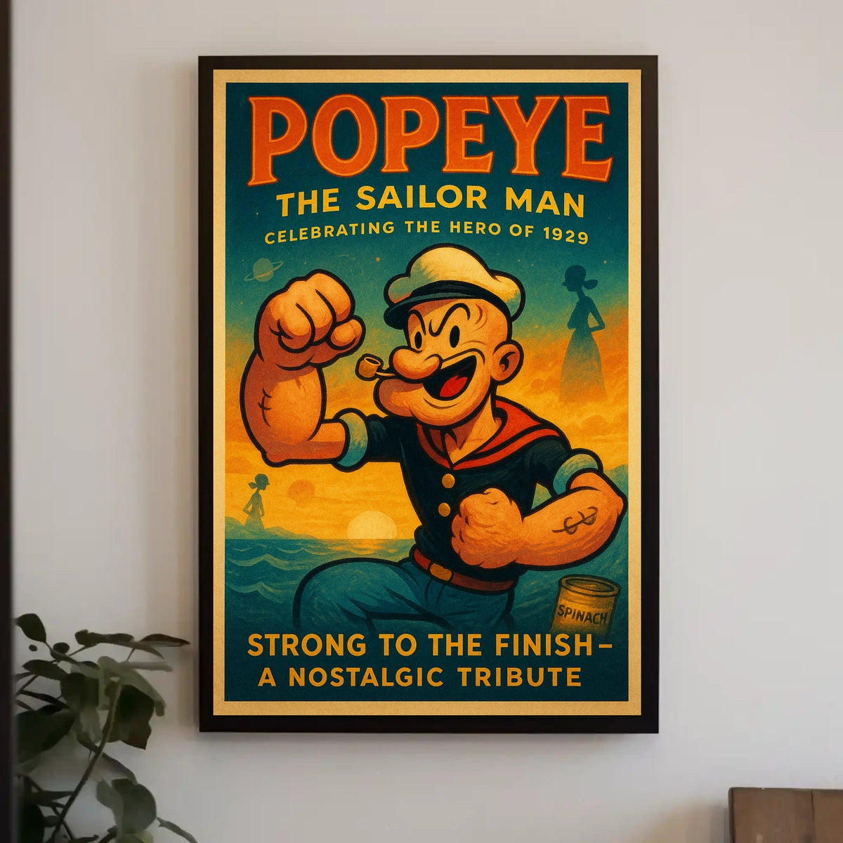 Popeye 1929 Art Poster POP-207