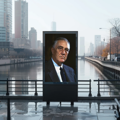 Franklin Roosevelt 32nd President Of The United States Photo