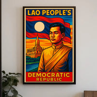 Lao People's Democratic Republic Poster