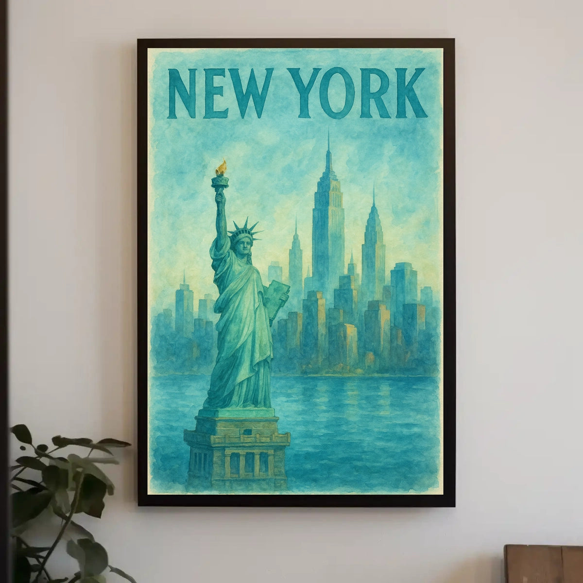 New York City Skyline Poster