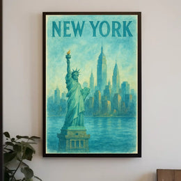 New York City Skyline Poster