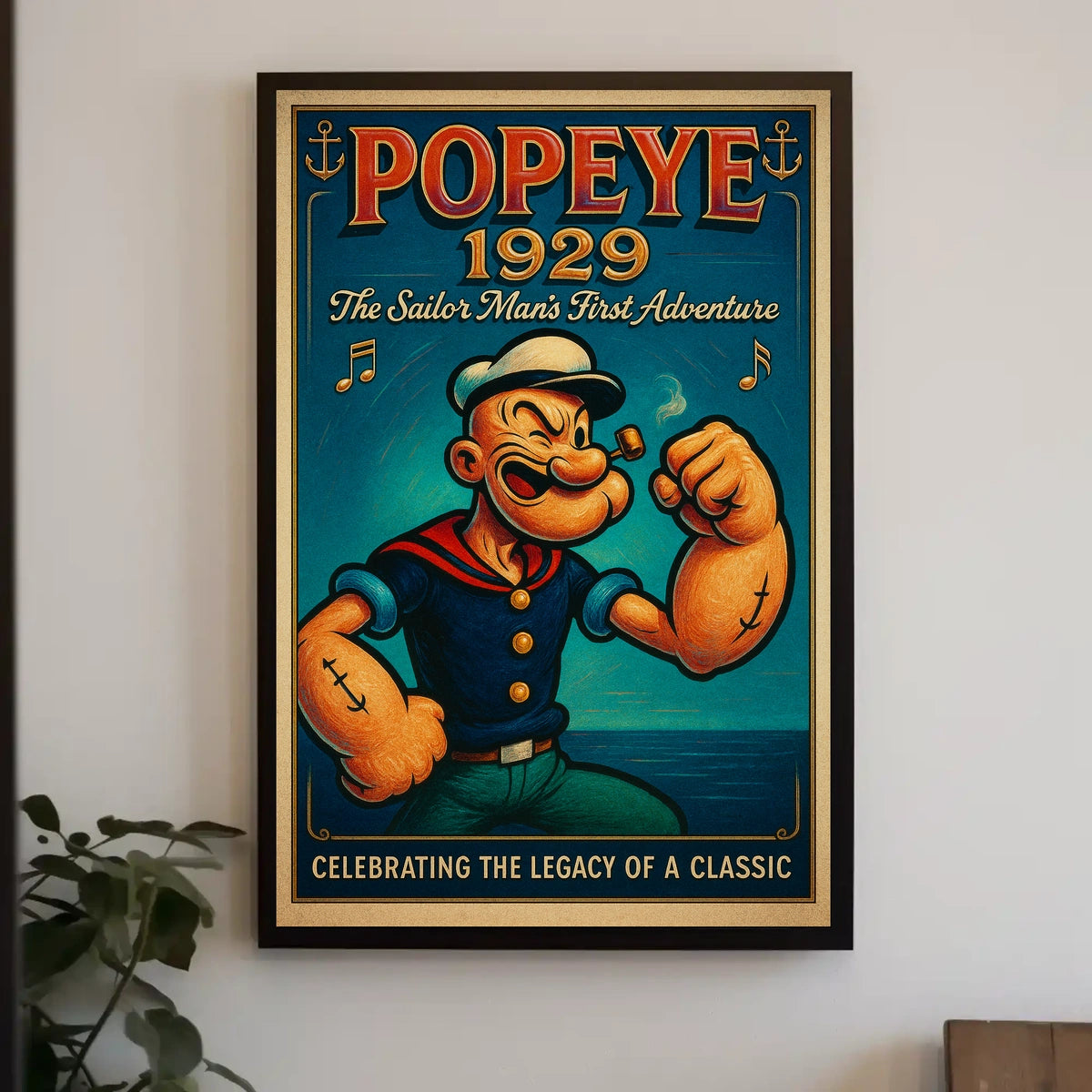 Popeye 1929 Art Poster POP-127