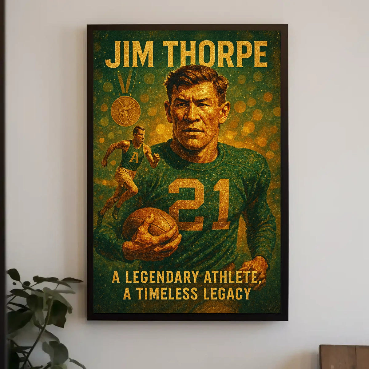 A Legendary Athlete Timeless Legacy Poster