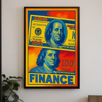 Finance and Currency Art Poster