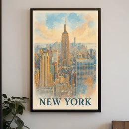New York Skyline Poster