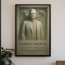 Herbert Hoover Presidential Era Poster