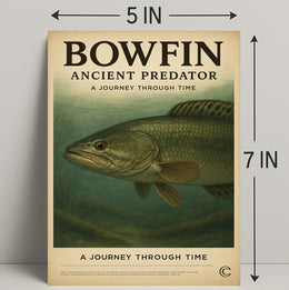 Bowfin Ancient Predator Poster PosterGoat