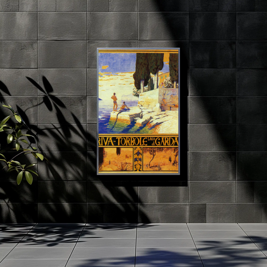 Riva-Torbole, Lago di Garda Vintage Poster