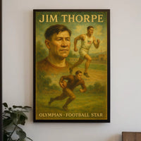 Celebrating a Legendary Athlete Poster