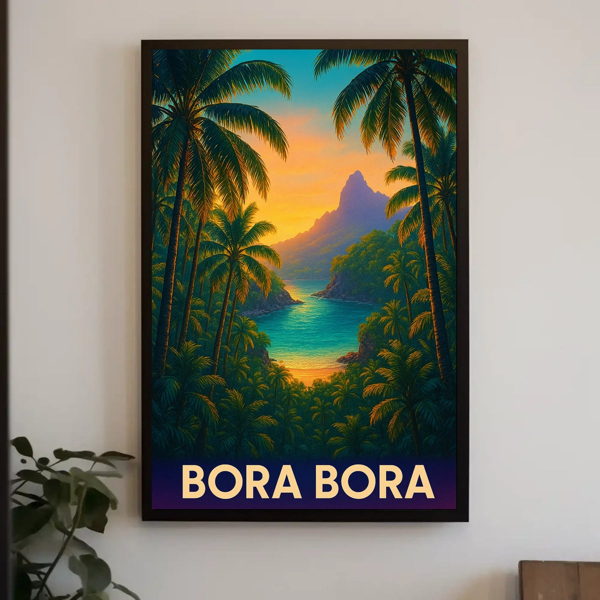 Bora Bora Paradise Poster