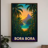 Bora Bora Paradise Poster