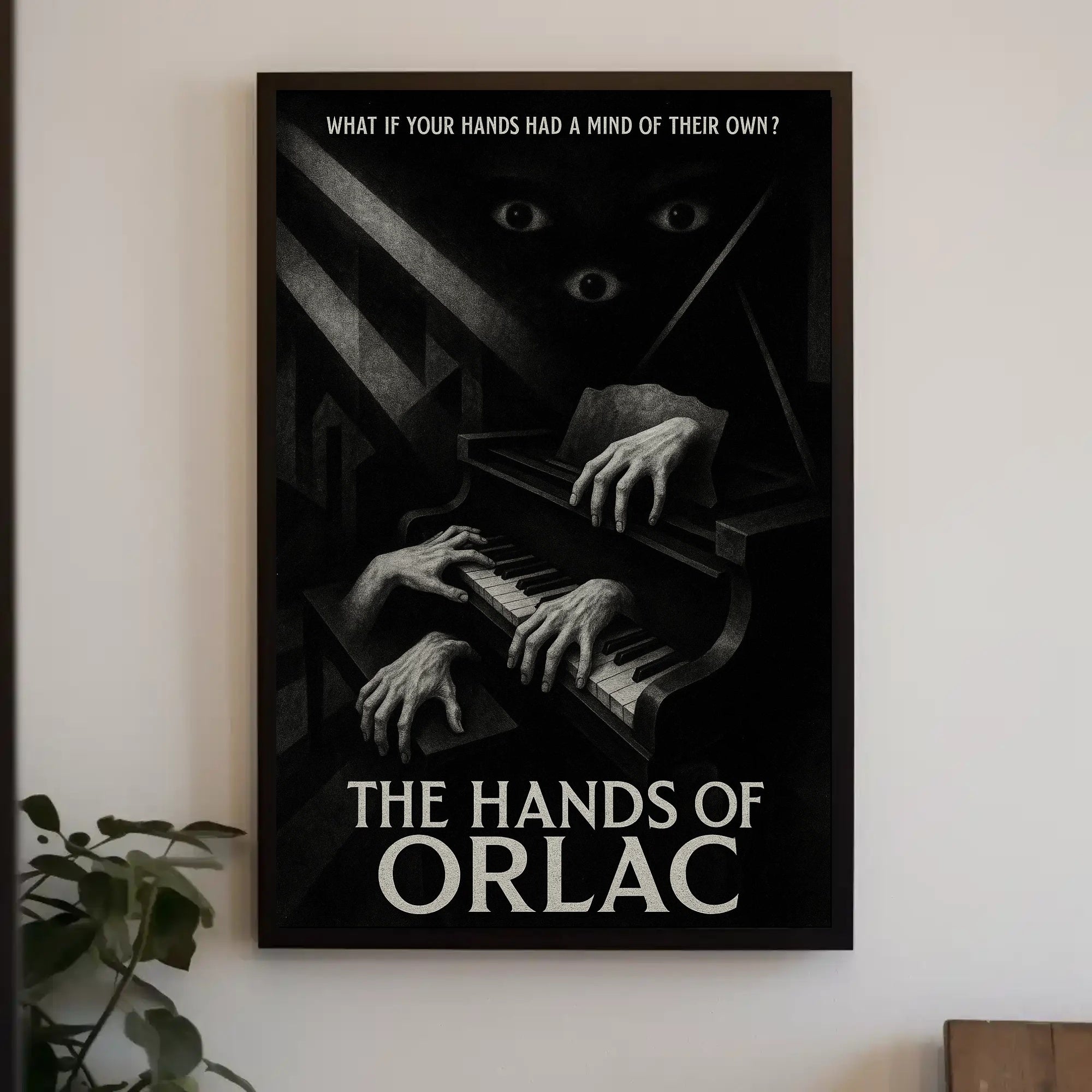 The Hands of Orlac: Abstract or Artistic Poster