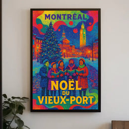 Noël du Vieux-Port Montréal Poster