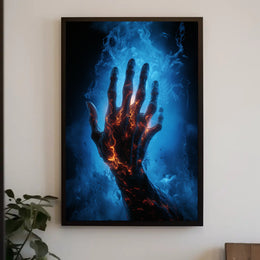Elemental Hand Poster