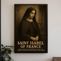 Saint Isabel Of France Poster