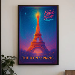 The Icon of Paris Poster