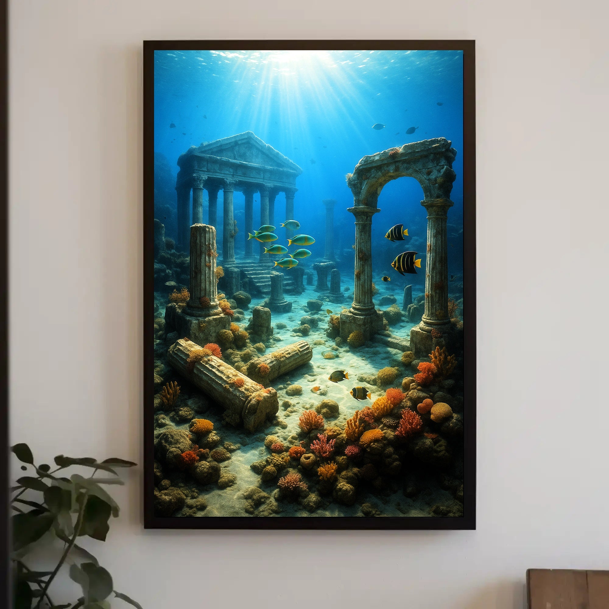 Lost City Under the Sea Poster PosterGoat