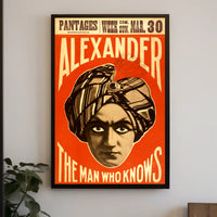 Alexander the Man Who Knows Cultural Heritage Poster