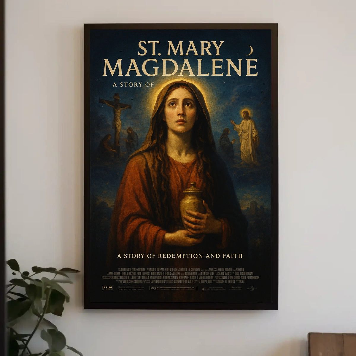 St. Mary Magdalene A Story of Redemption and Faith Poster