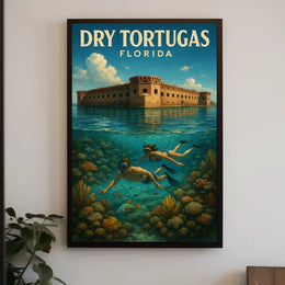 Dry Tortugas, Florida Poster