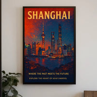 Shanghai Where The Past Meets The Poster
