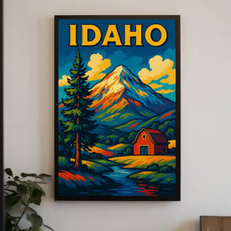 Idaho Landscape Poster