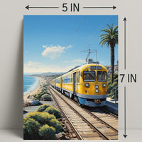 Coastal Journey Poster