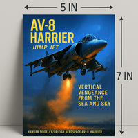 AV-8 Harrier Jump Jet Poster