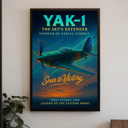 Yak-1 The Skys Defender Poster