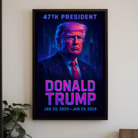 Donald Trump 47Th President Poster