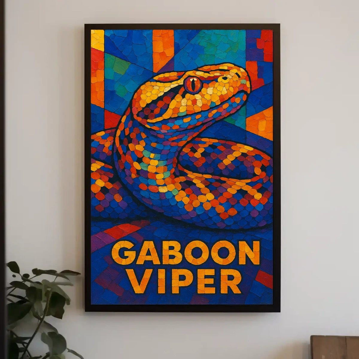 Gaboon Viper Poster