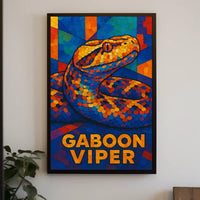 Gaboon Viper Poster